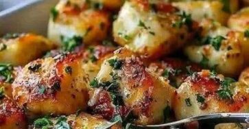 Lemon & Garlic Chicken Bites