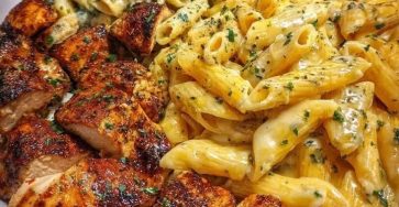 Creamy Garlic Chicken Pasta