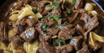 Beef Stroganoff with Noodles