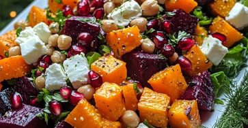 Festive Citrus–Pomegranate Winter Garden Salad