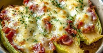 Grated Endives with Ham & Cheese Fondant