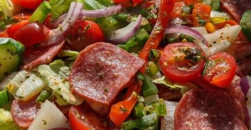 Low Carb Italian Grinder Salad