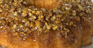 Sticky Honey Nut Bundt Cake