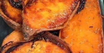 Oven-Roasted Sweet Potato Wedges