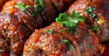 Braciole – Italian Meat Rolls