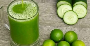 Cucumber Lime Juice Recipe 🥒🍋