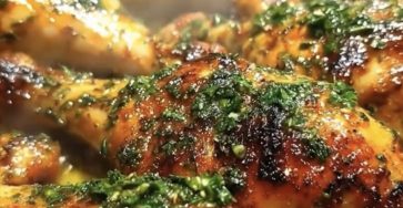 Garlic Butter Roasted Chicken Drumsticks