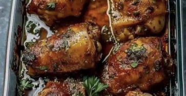 Crispy Baked Chicken Thighs