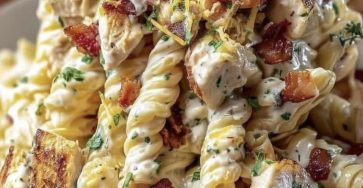 Chicken Bacon Ranch Pasta