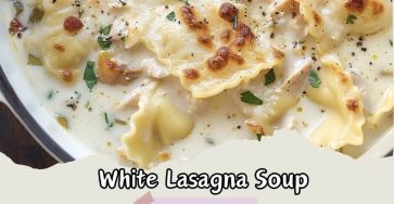 White Lasagna Soup