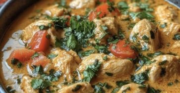 Luscious Creamy Coconut Chicken Delight Curry