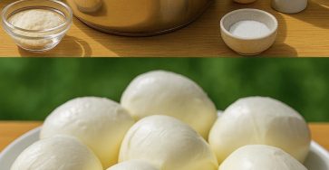 Homemade Mozzarella Cheese