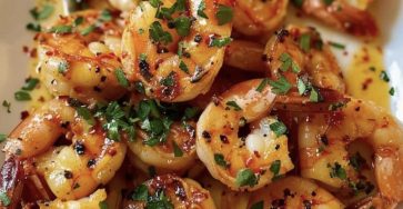 Hawaiian Garlic Butter Shrimp