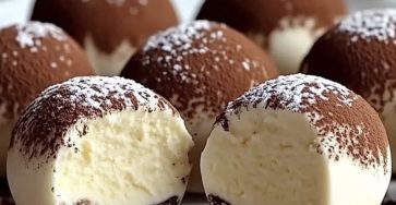 Festive Cocoa-Dusted Tiramisu Truffles
