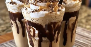 Easy Reese’s Peanut Butter Frappuccino